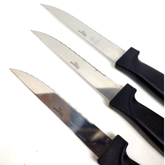 Set of 3 Pfaltzgraff Everyday Serrated Blade Steak Knives 8.5 in Stainless Steel - Picture 5 of 5